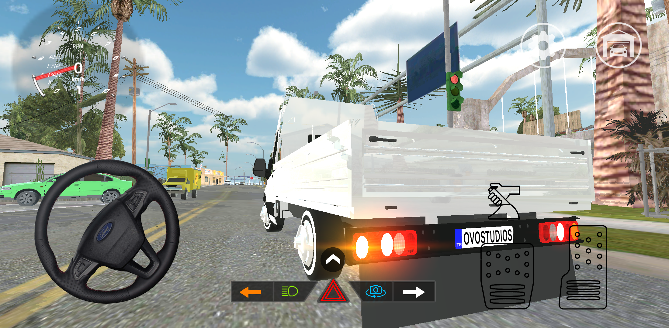 Screenshot of Transit Drift & Park Simulator