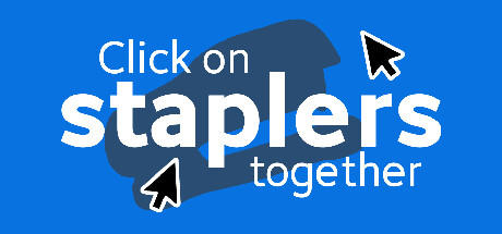 Banner of Click on staplers together 