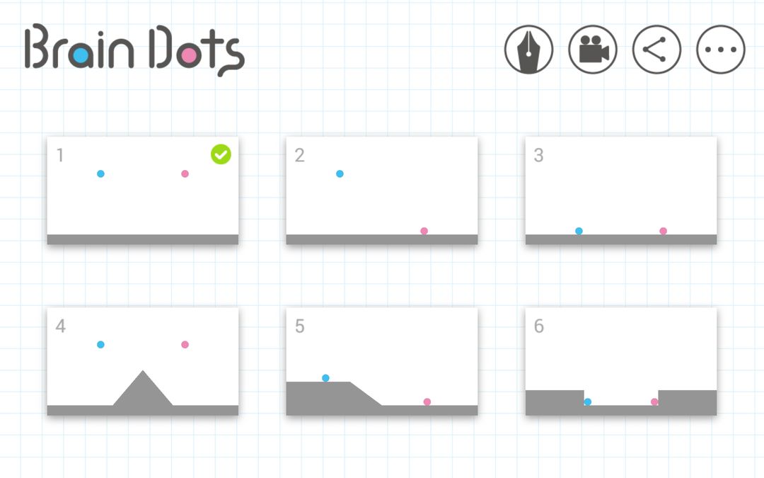 Brain Dots screenshot game