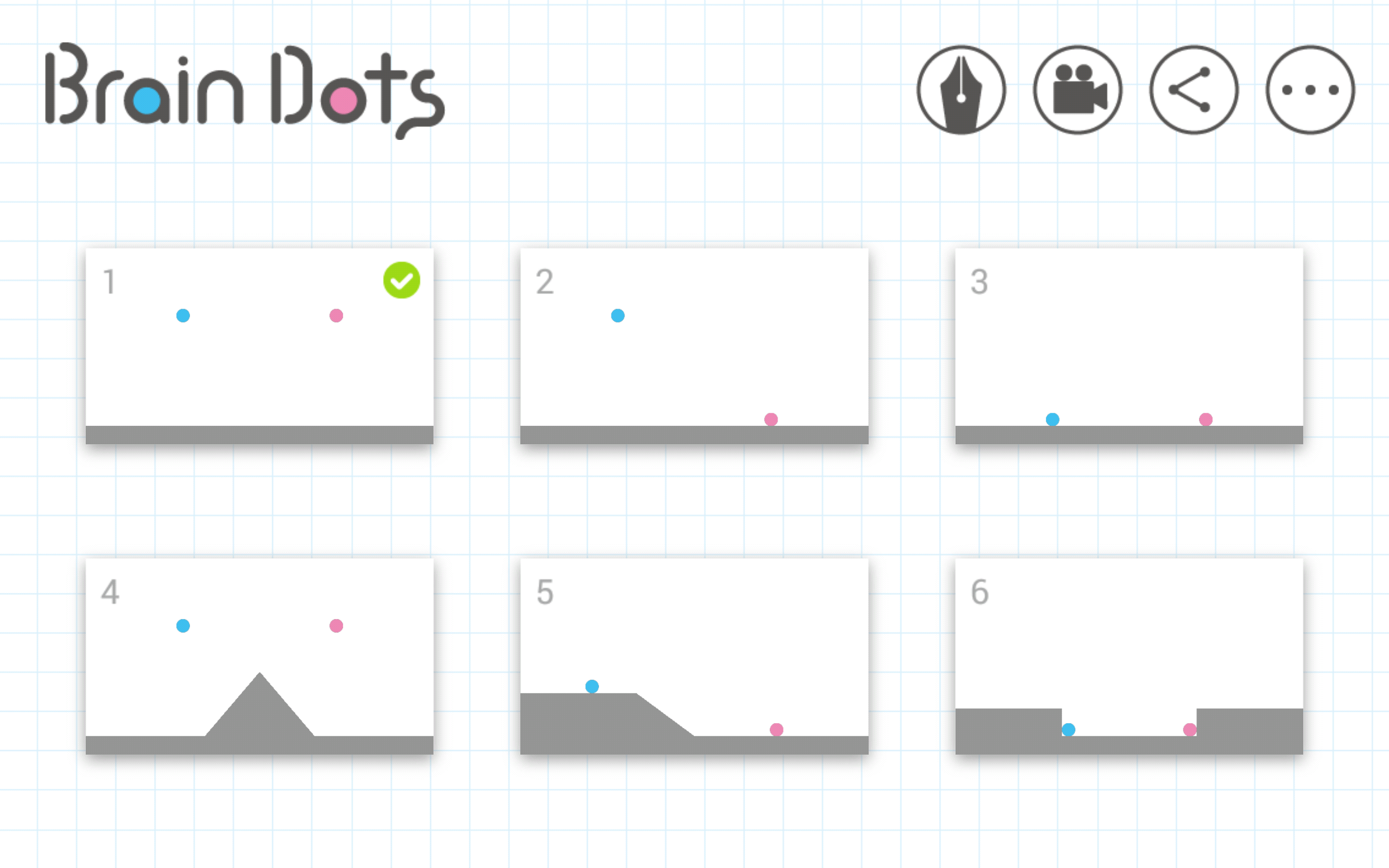 Brain Dots Game Screenshot