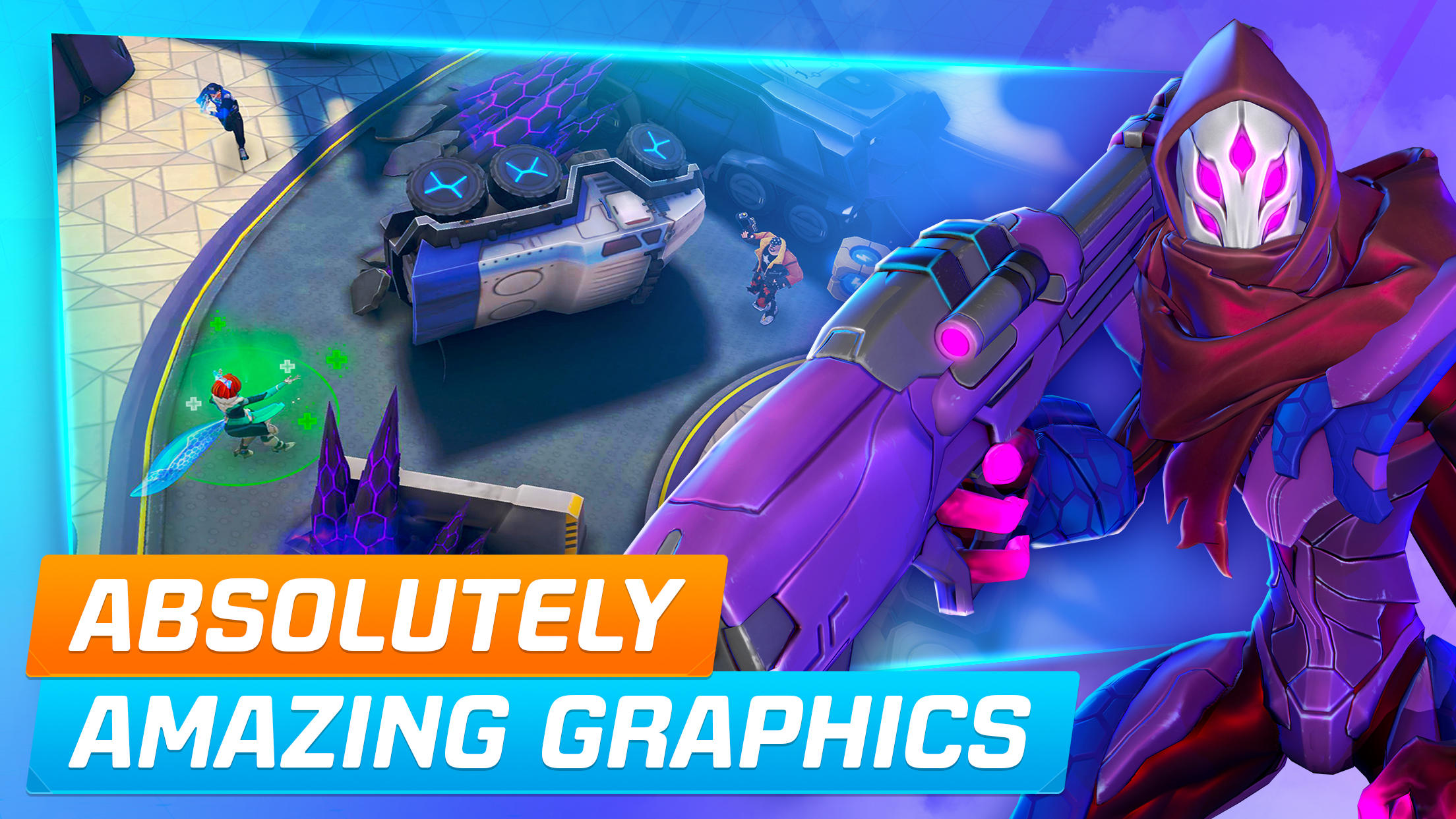 Protectors: Shooter Legends Game Screenshot