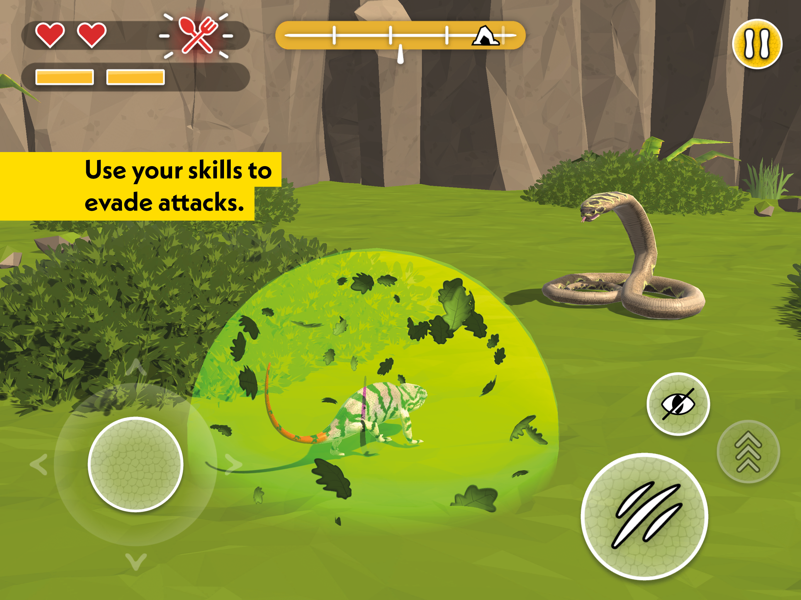 Captura de Tela do Jogo PLANET WOW Wildlife Adventure