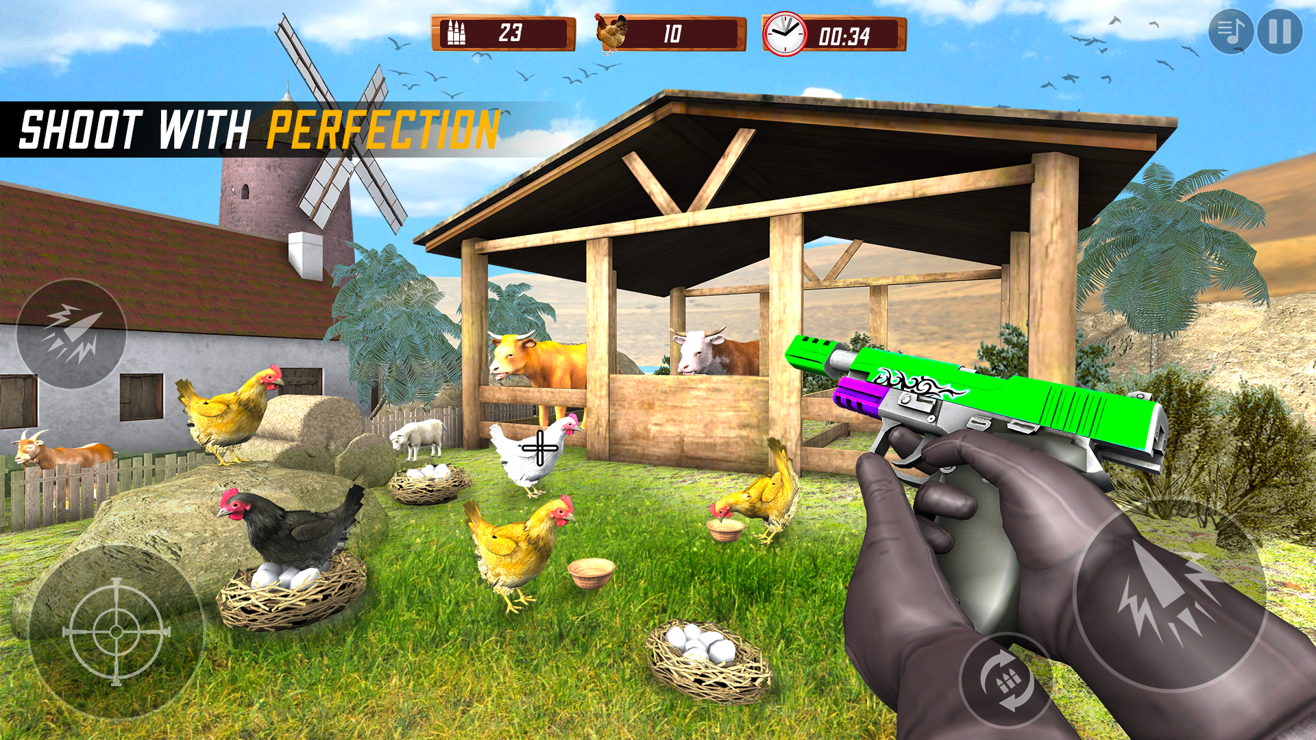 Chicken fps shoot Gun 3D APK (Android Game) - Free Download