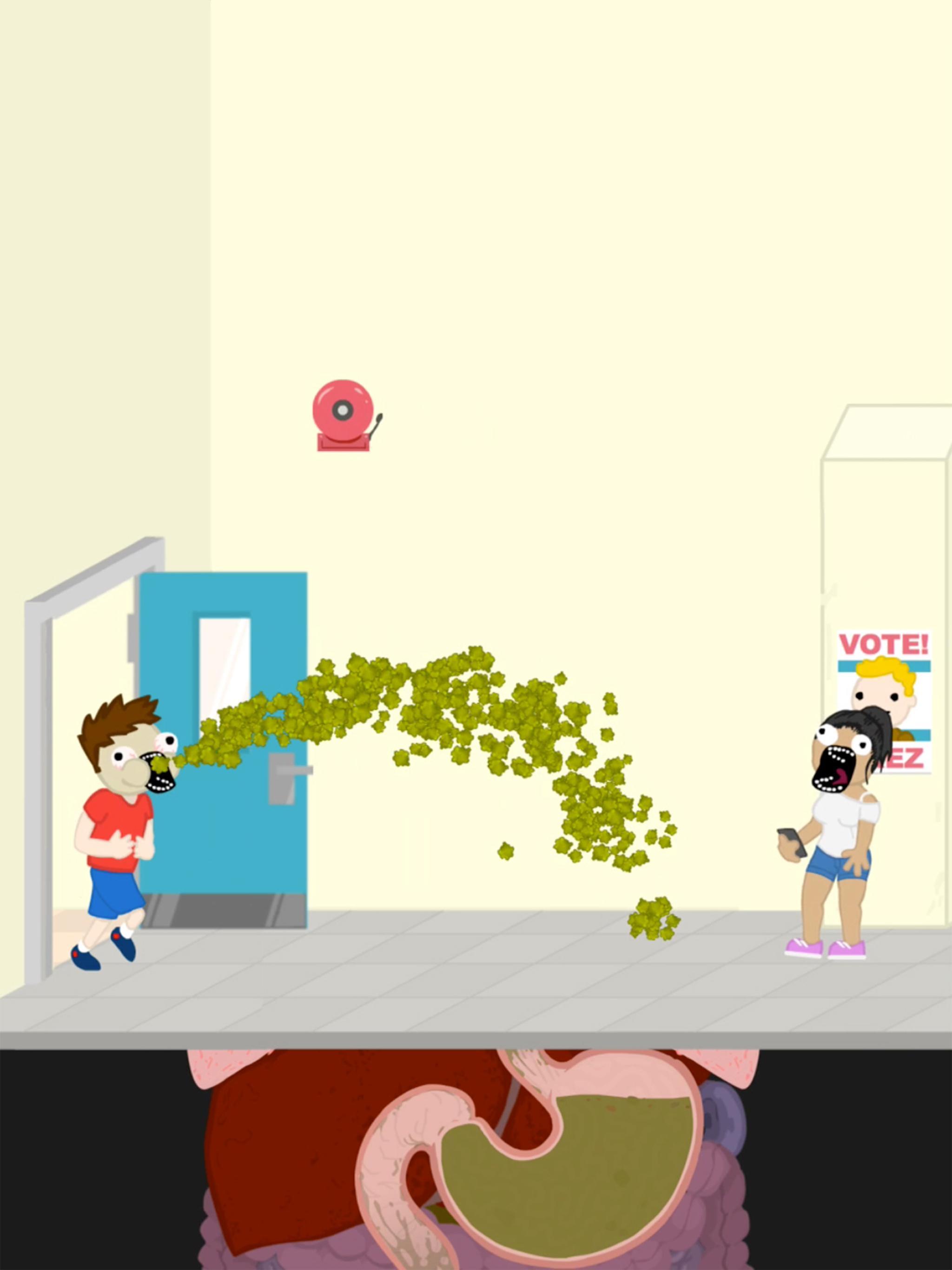 Captura de Tela do Jogo Bathroom Break!