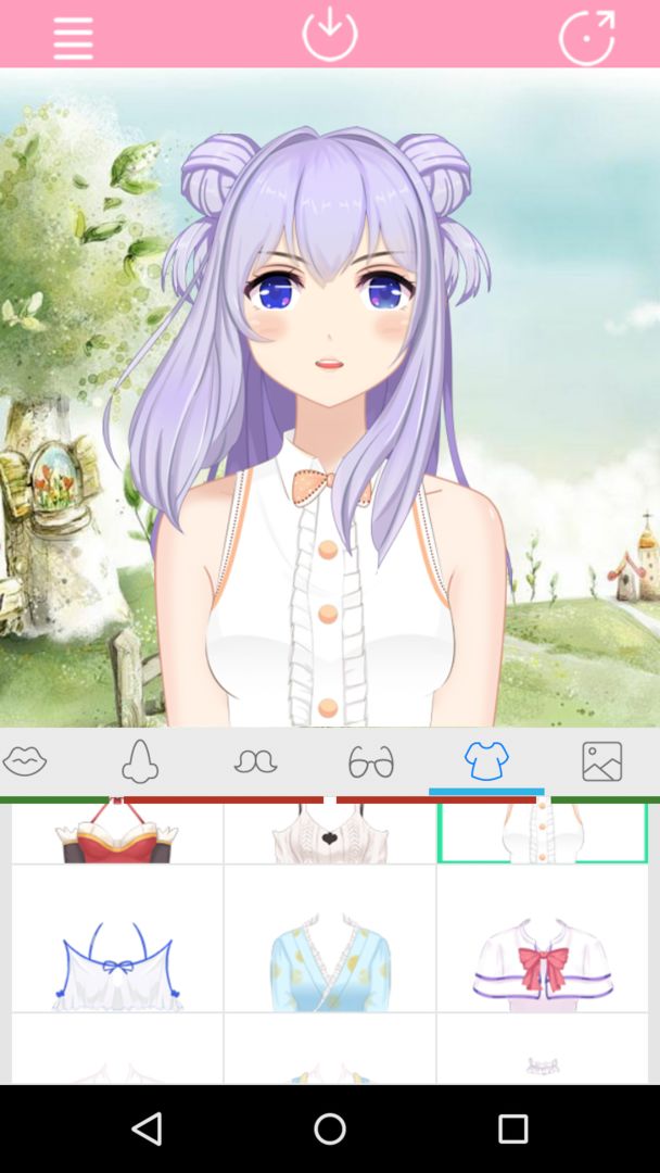 Anime Avatar Maker 2 screenshot game