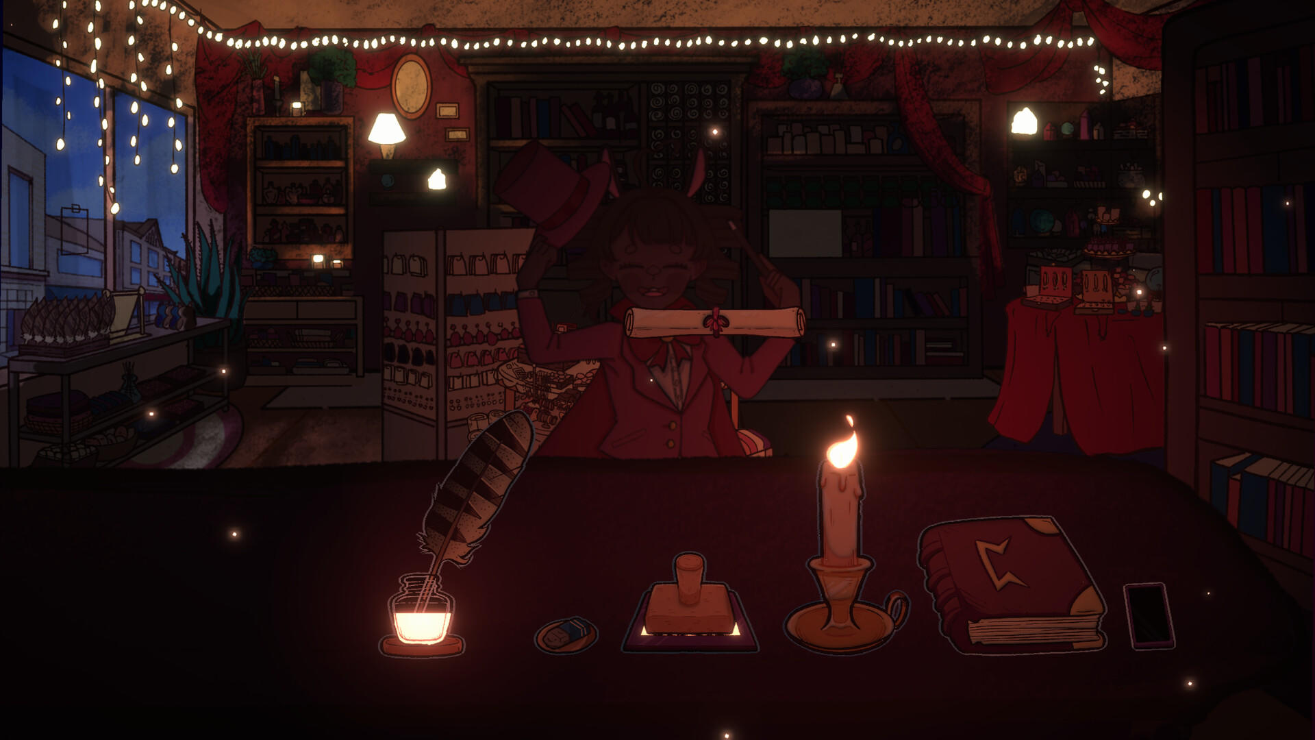 Screenshot of Scroll the Pain Away