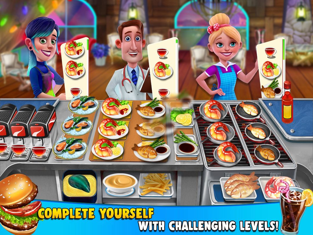 Kitchen life: Chef Restaurant Cooking Games遊戲截圖