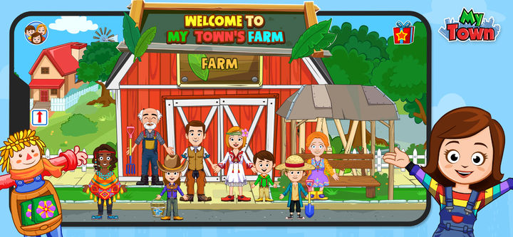 Screenshot 1 of My Town Farm Animal game 7.00.12