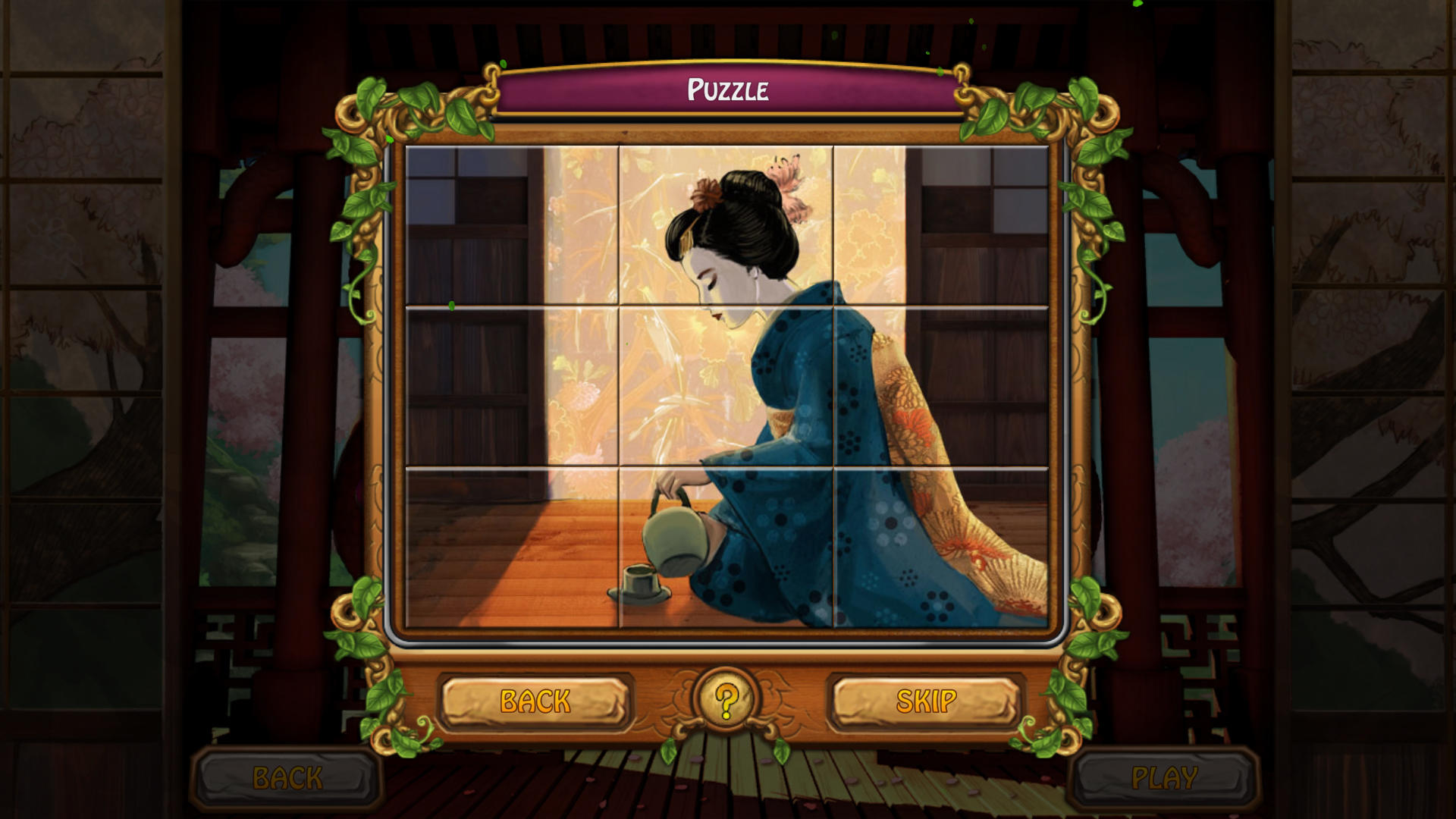 Screenshot of Dreams of a Geisha Match-3