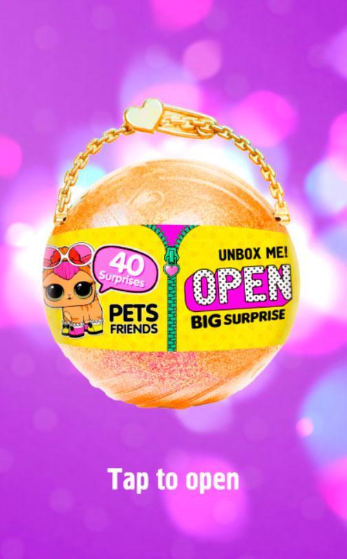 Cuplikan Layar Game LQL Opening Pets Surprise Doll eggs