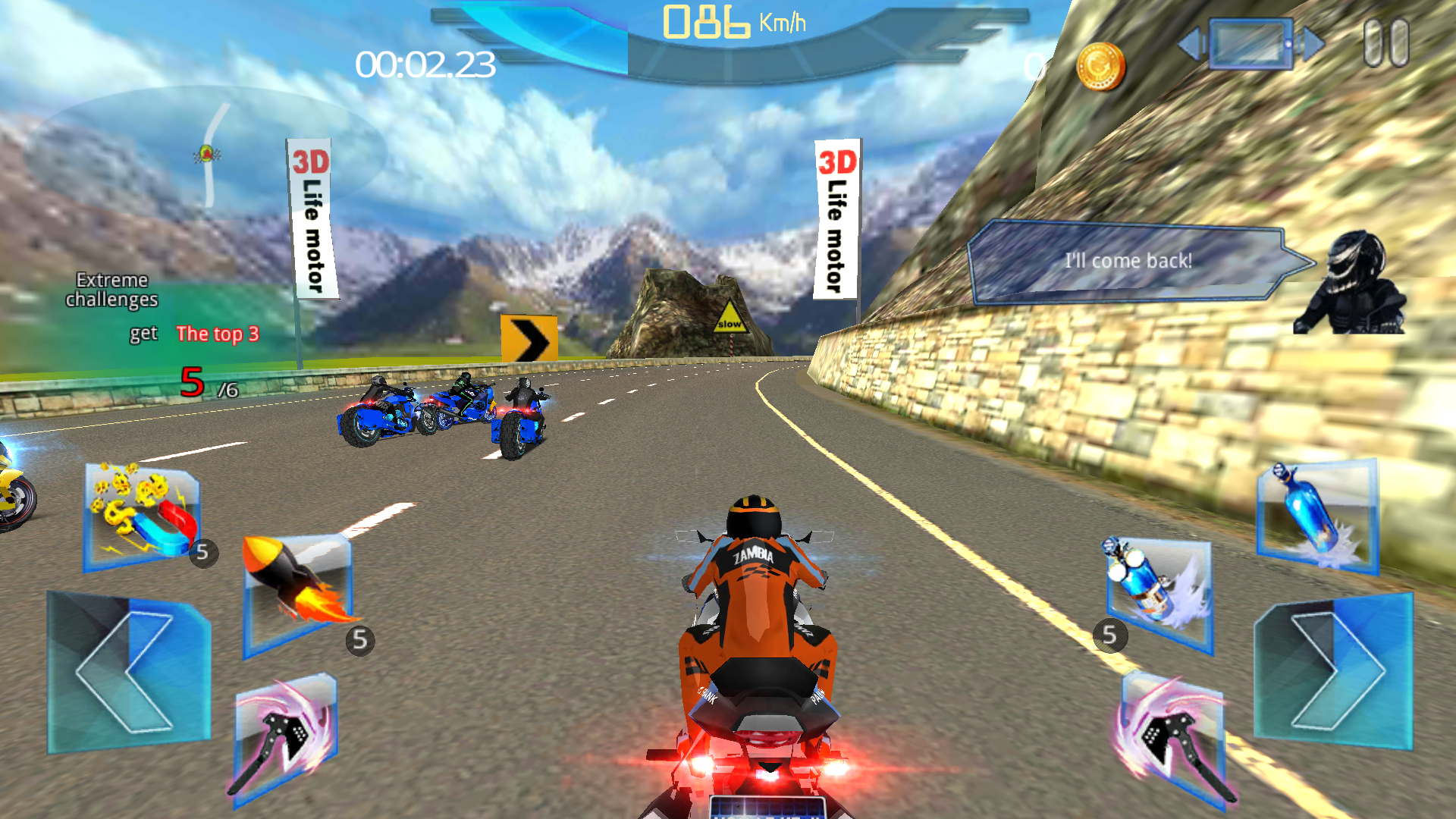 Deadly Motor3D Game Screenshot
