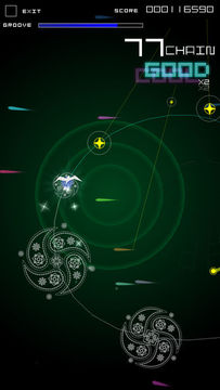 Groove Coaster Game Screenshot