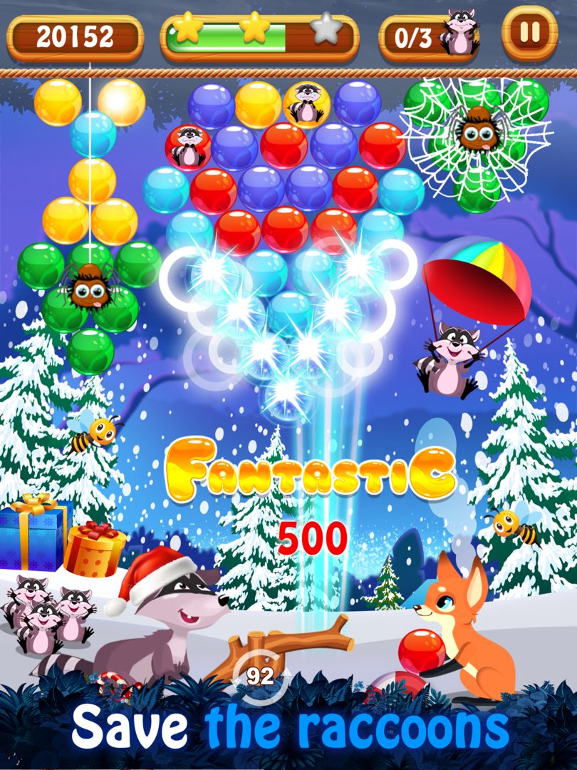 Screenshot of Bubble Shooter Rescue