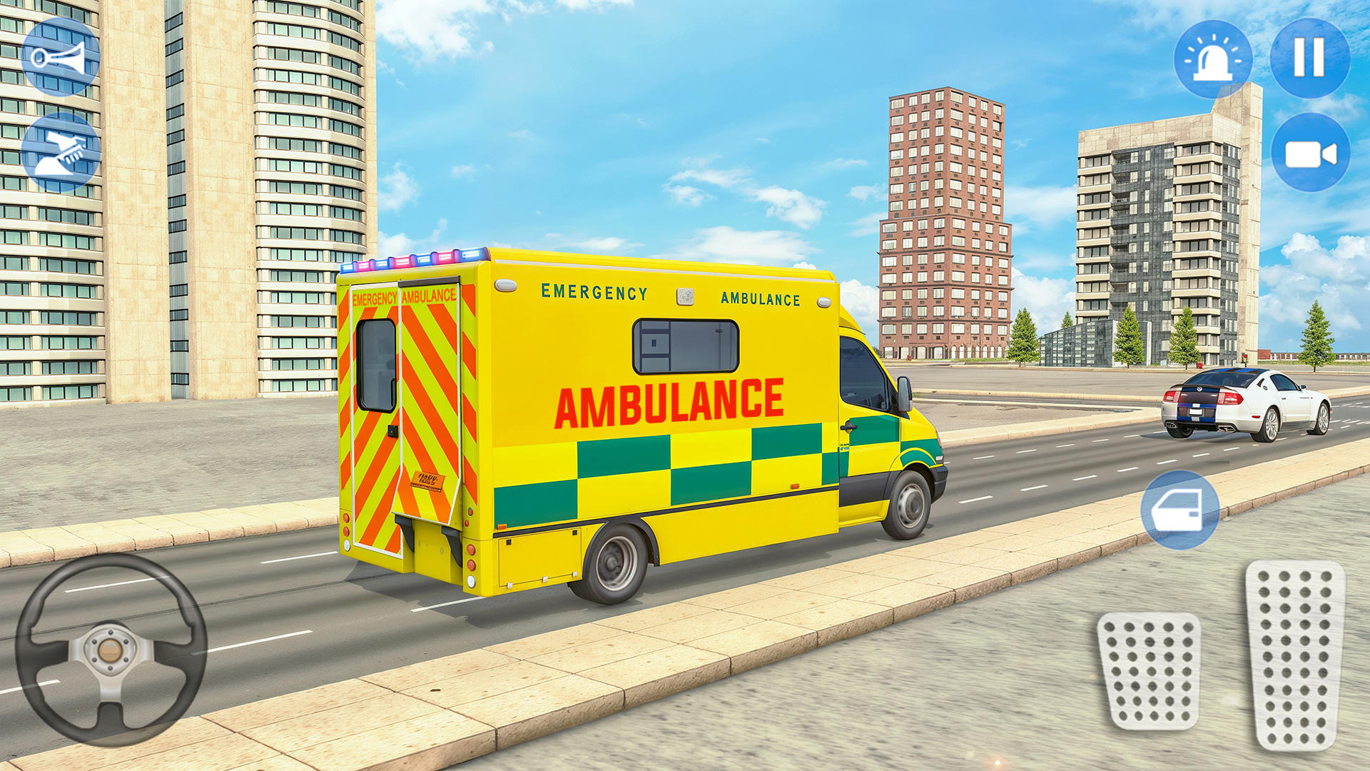 救急車レスキュードクター3D ゲームのスクリーンショット