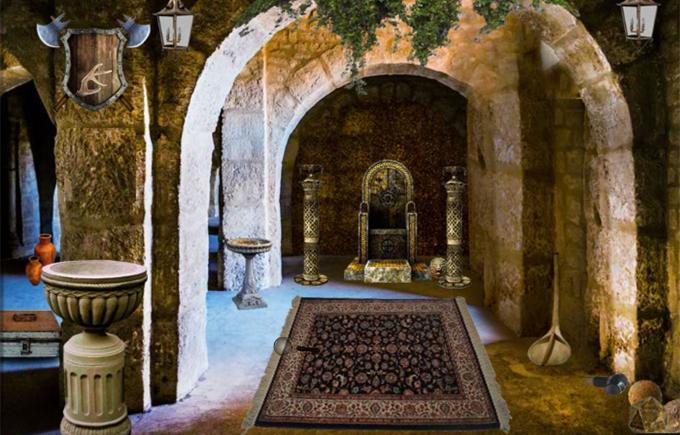Can You Escape Abandoned Palace ゲームのスクリーンショット