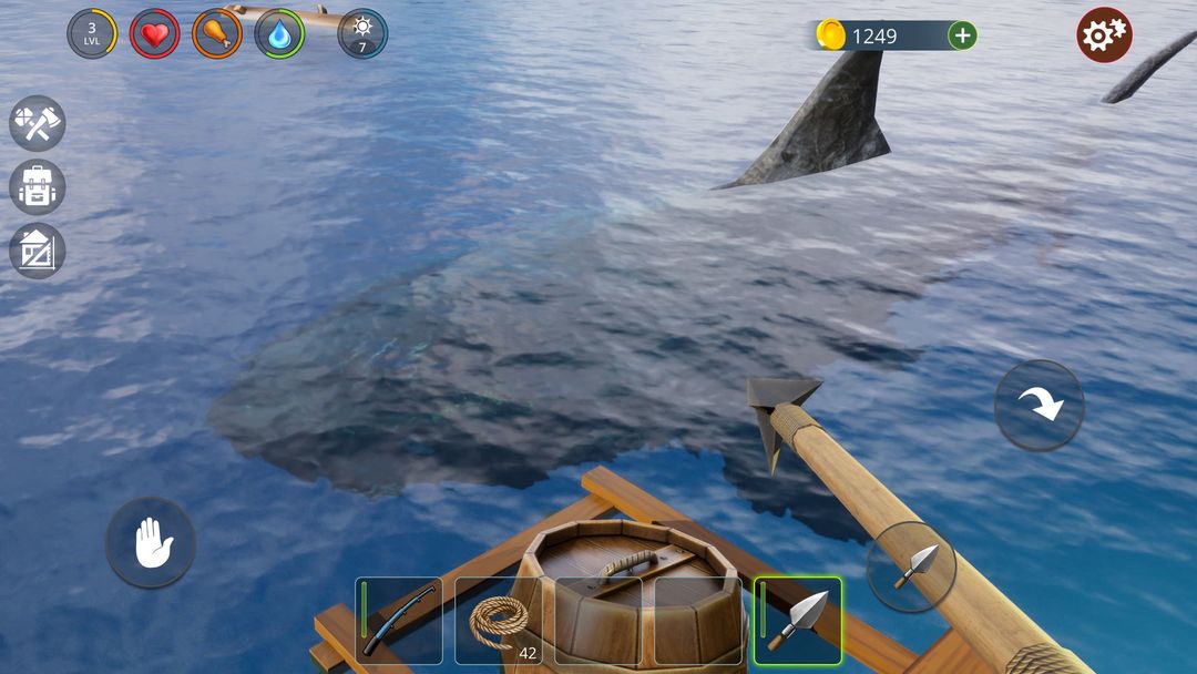 Oceanborn: Survival on Raft 게임 스크린 샷