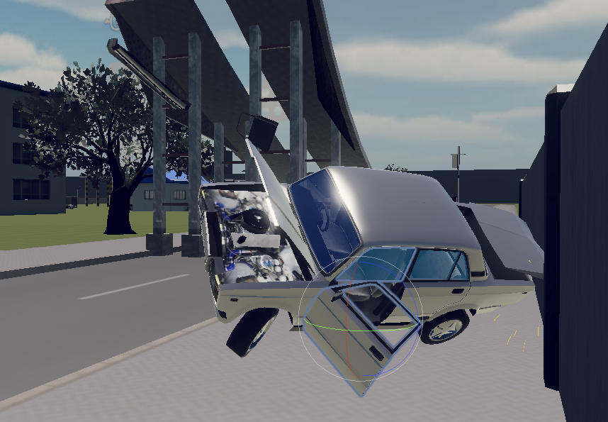 Crash Car Driving 2023 Game Screenshot