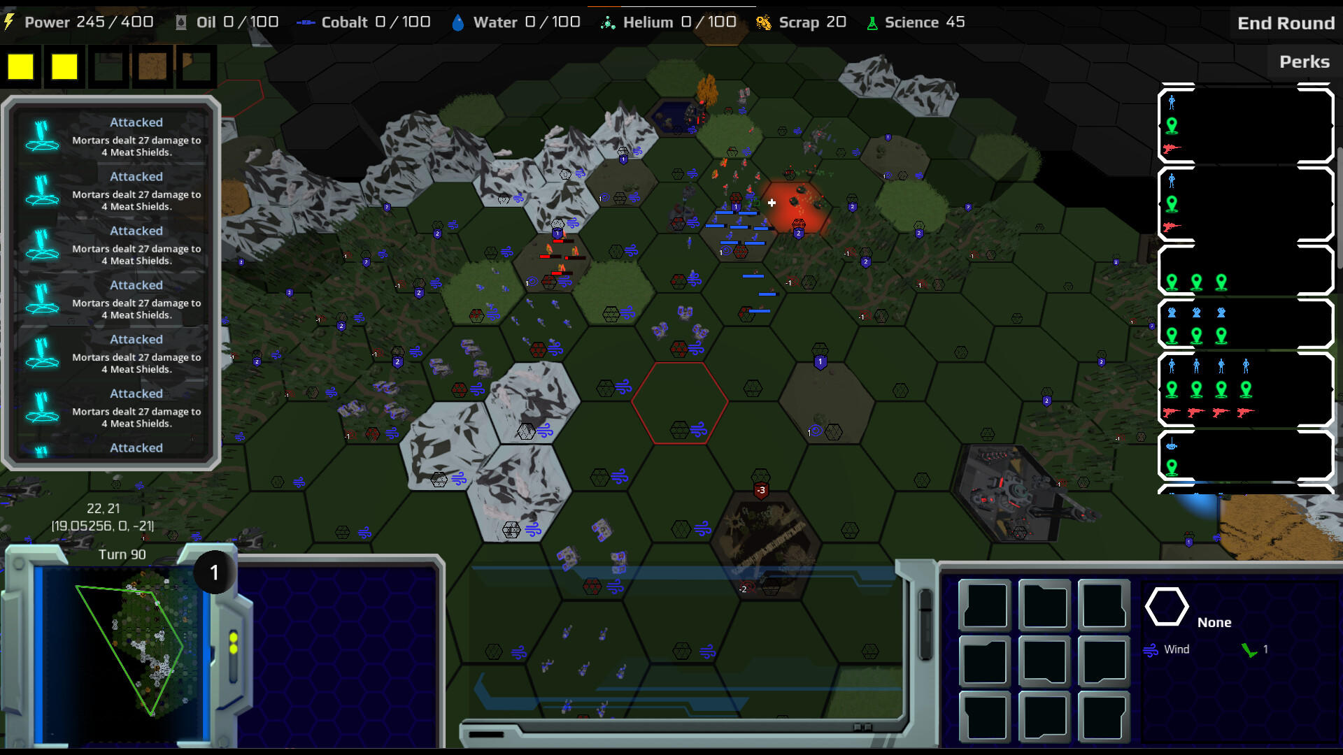 Mordfield Command screenshot game