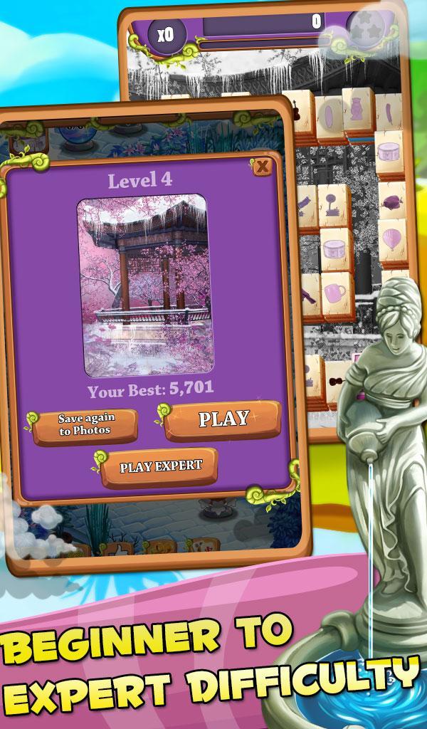 Mahjong HD: Spring Journey Solitaire 遊戲截圖