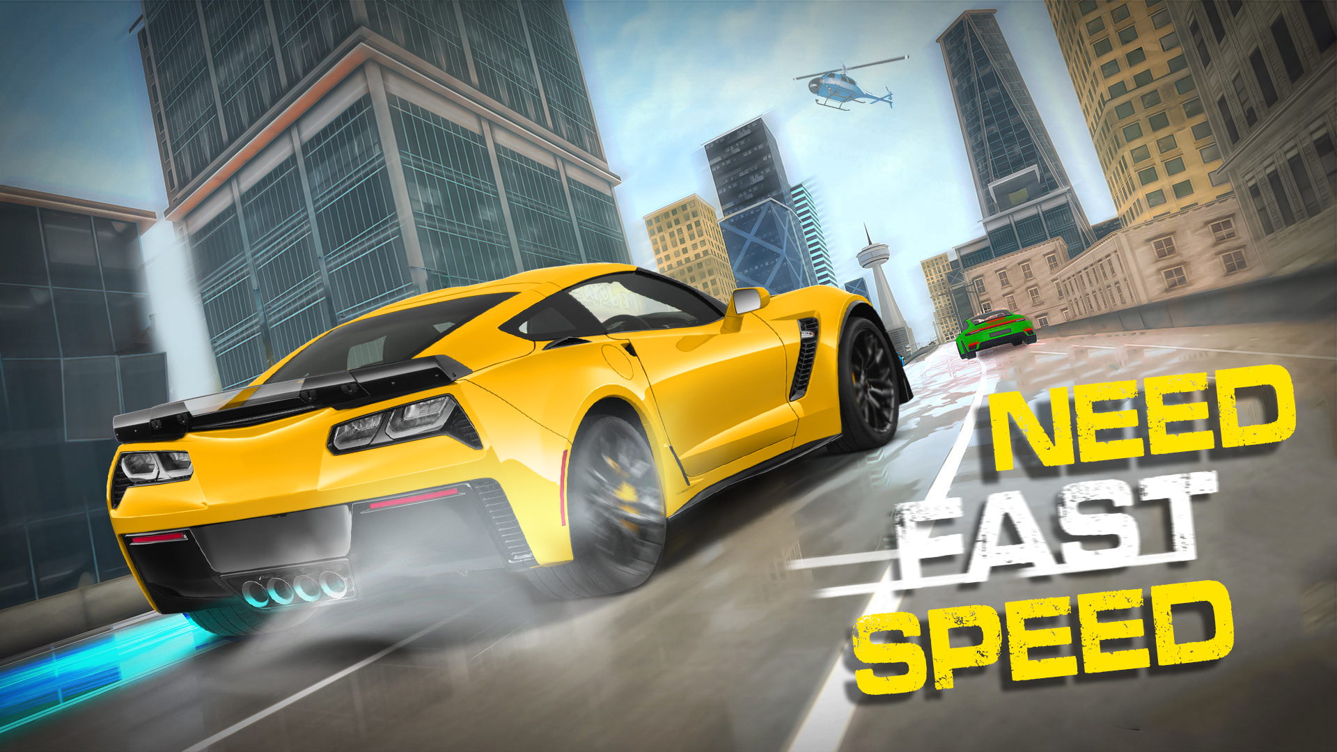 Captura de Tela do Jogo Need Fast Speed: Racing Game