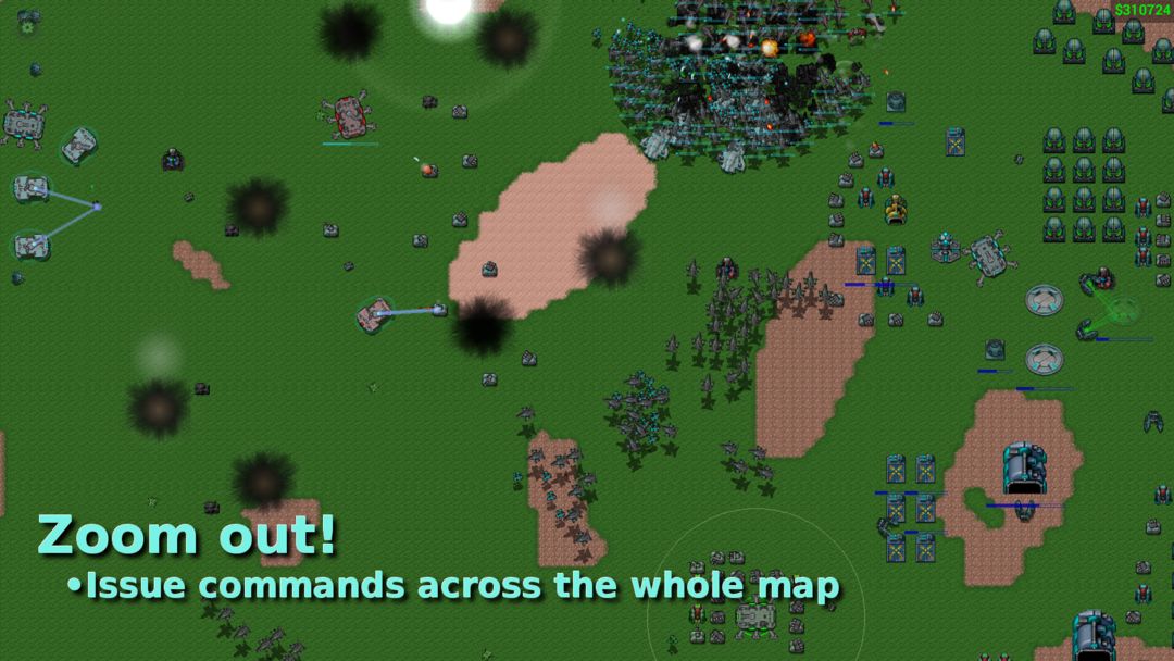 Rusted Warfare - RTS Strategy ภาพหน้าจอเกม