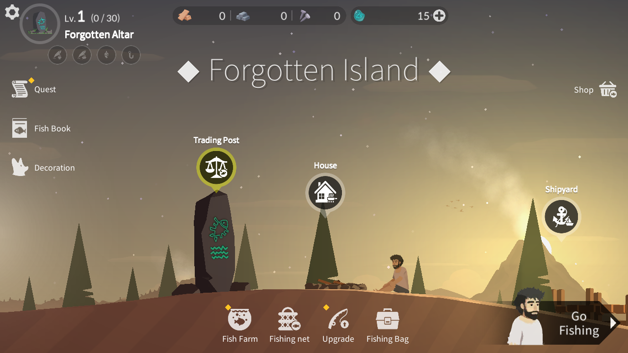 Casting Away - Survival Game Screenshot