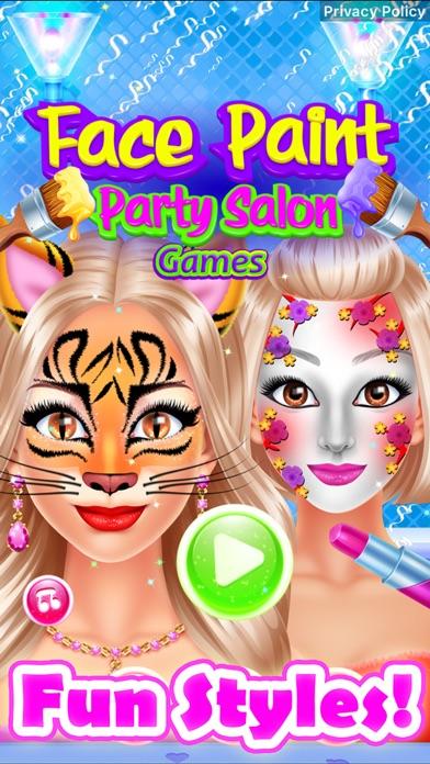 Face Paint Party Salon Games Game Screenshot