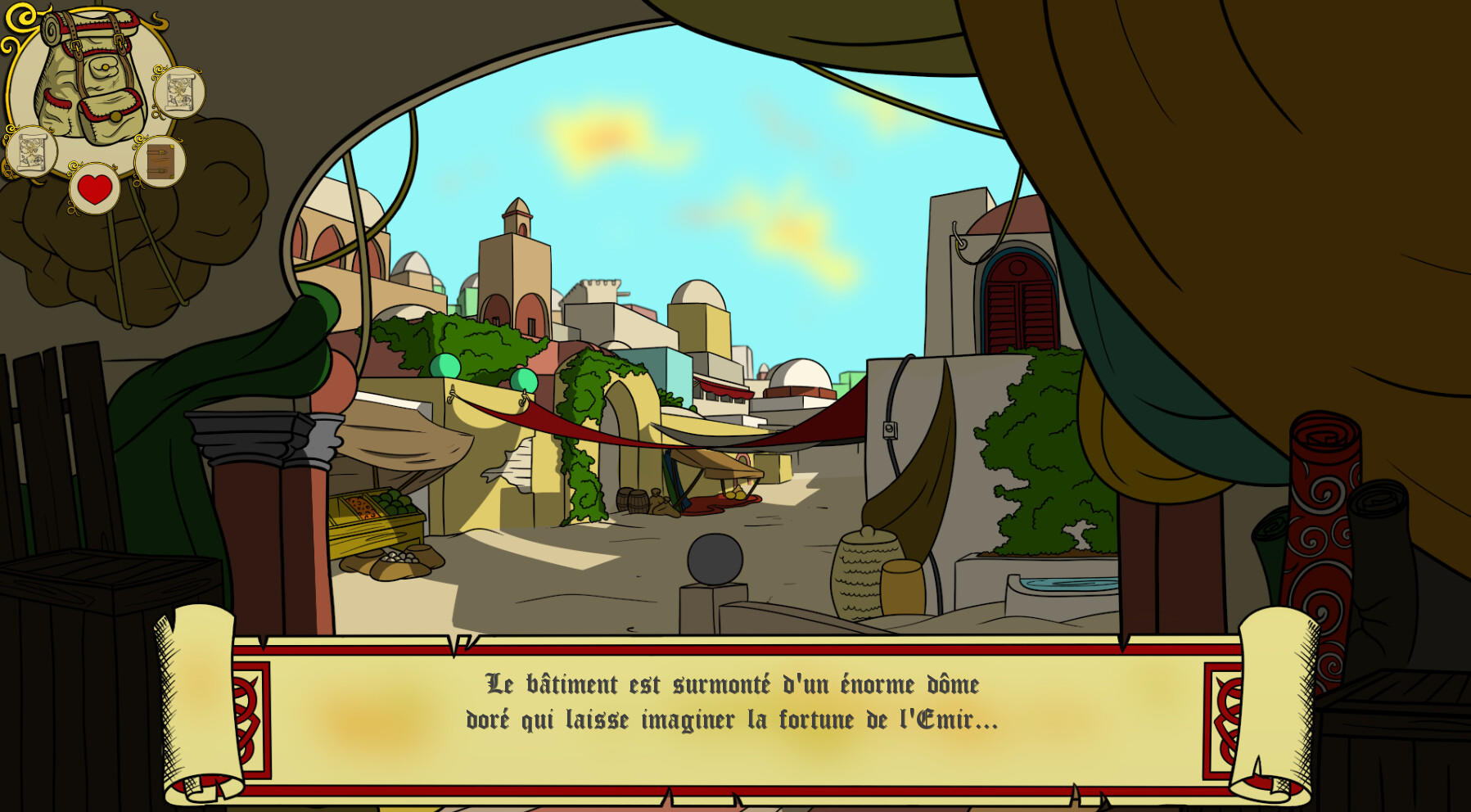 Astiel le Voleur - Le Mystère du Amaad Game Screenshot