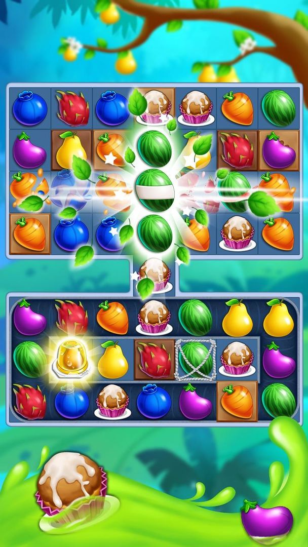 Screenshot of Fruits mania: Match3 Adventure