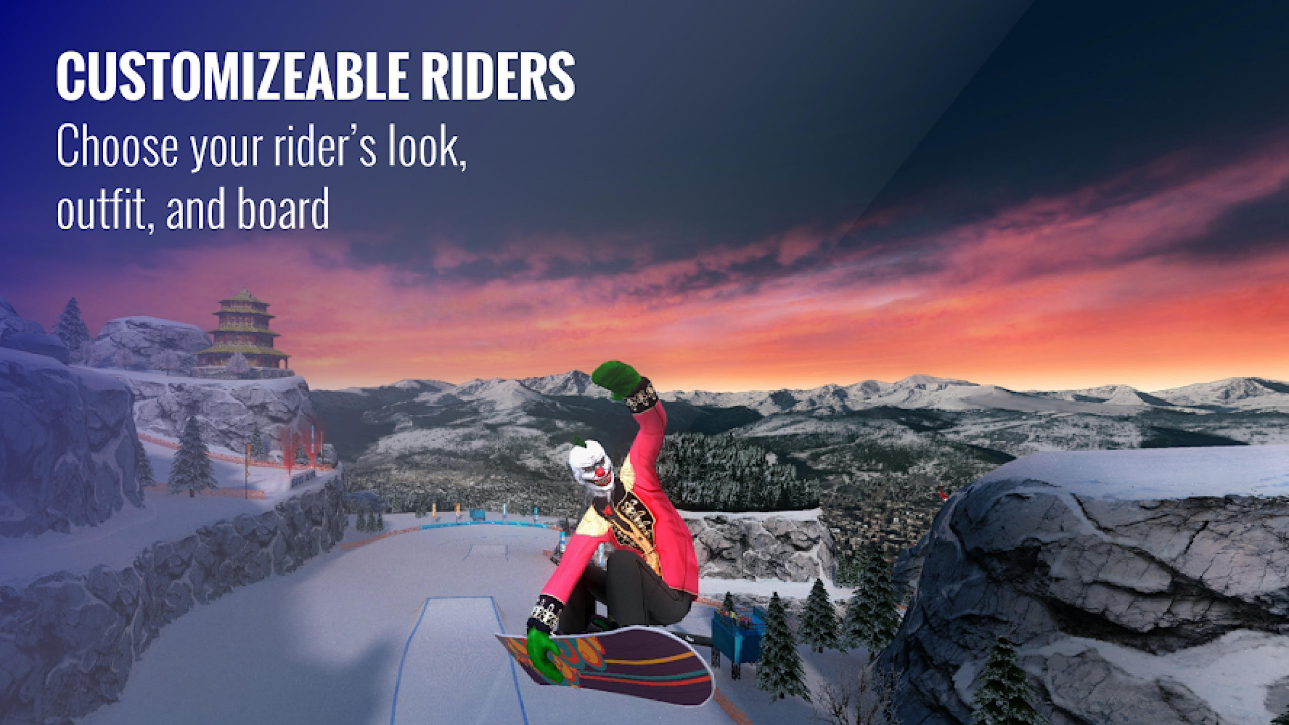 Snowboard Party: World Tour Game Screenshot