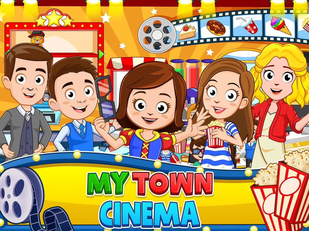 My Town: Cinema and Movie Game screenshot game
