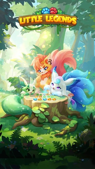 Cuplikan Layar Game Little Legends: Puzzle PVP