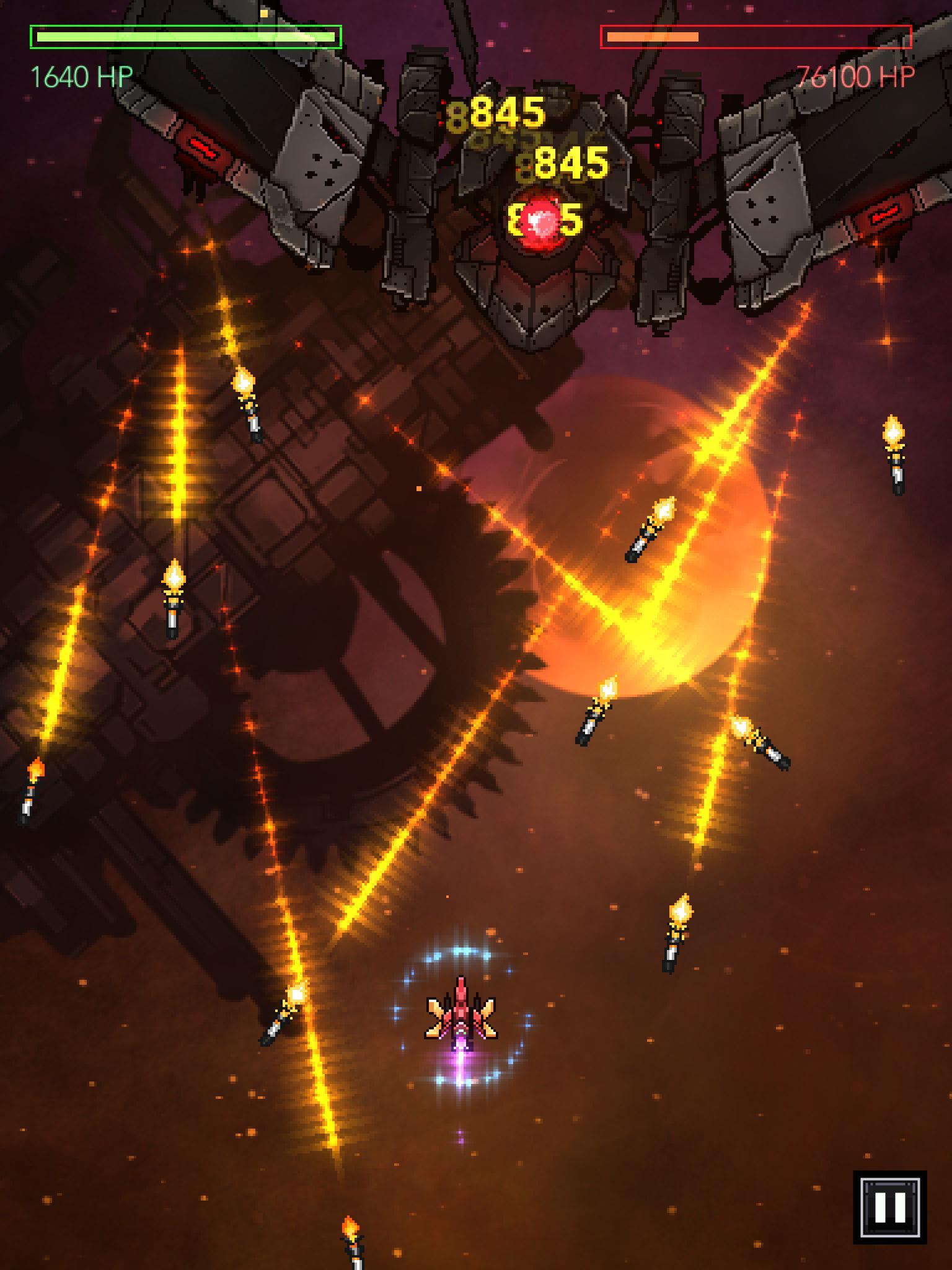 Gemini Strike Space Shooter Game Screenshot