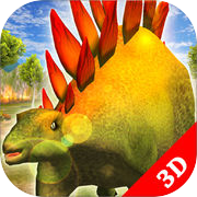 Stegosaurus Simulator ဂိမ်း- Dinosaur Survival War 3D