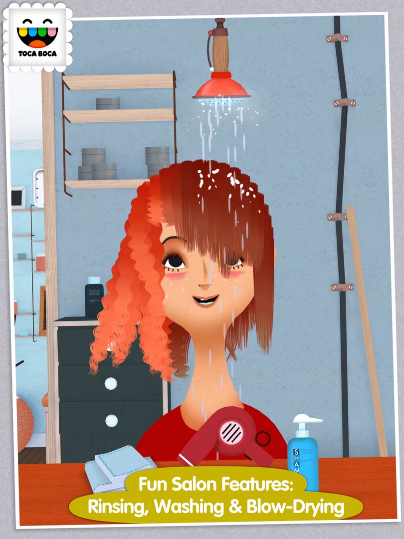 Screenshot of Toca Hair Salon 2