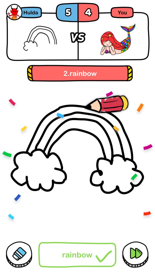 Draw Now-AI Guess Drawing Game 게임 스크린 샷