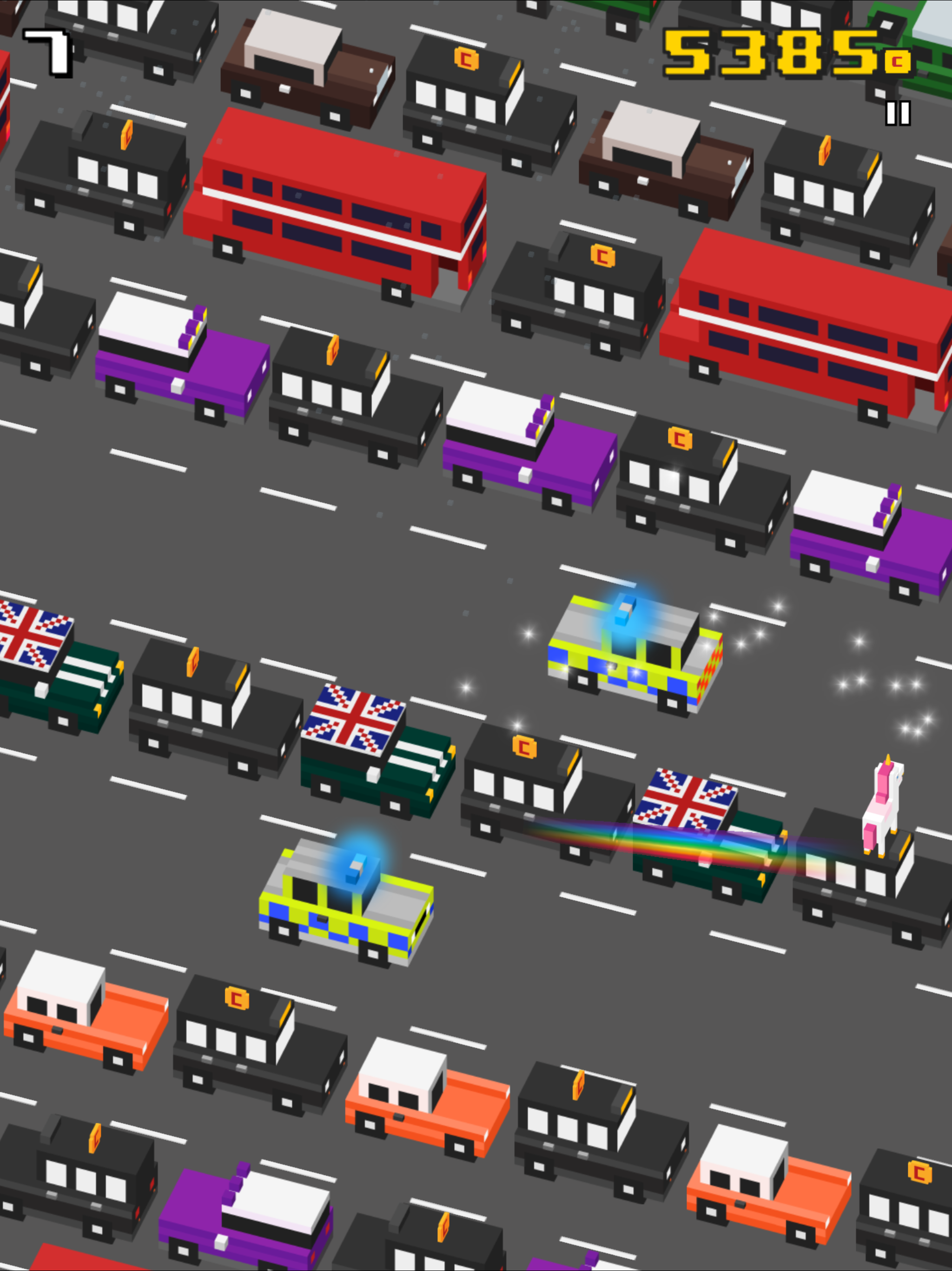 Скриншот игры Taxi Surfer - Endless Arcade Jumper