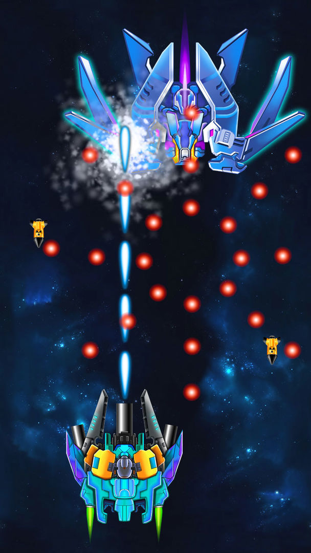 Galaxy Attack: Shooting Game ภาพหน้าจอเกม