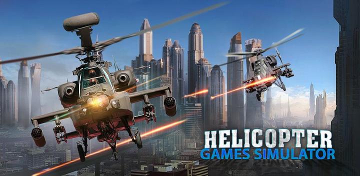 Banner of Military Helicopter Heavy GunShip Battle Simulator 