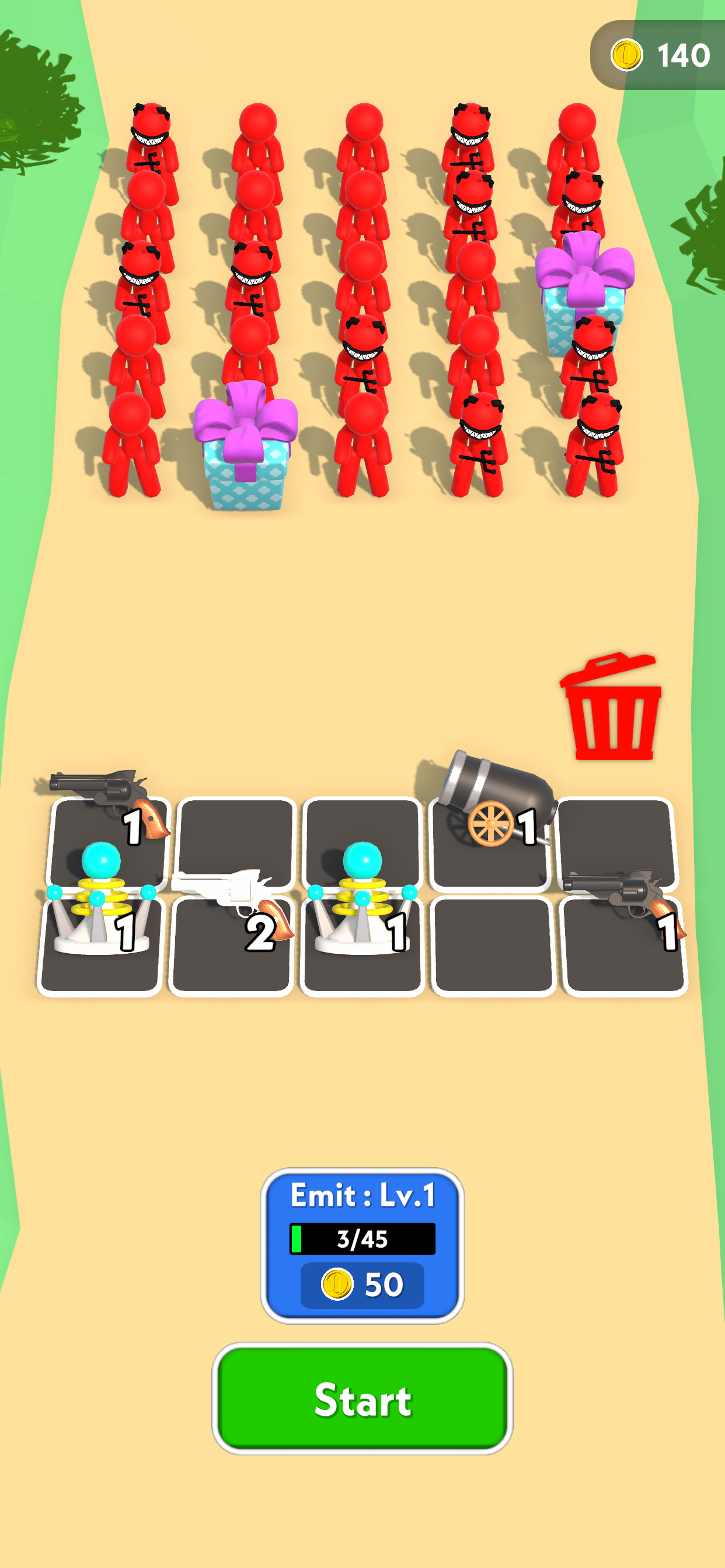 Merge Defense 게임 스크린샷