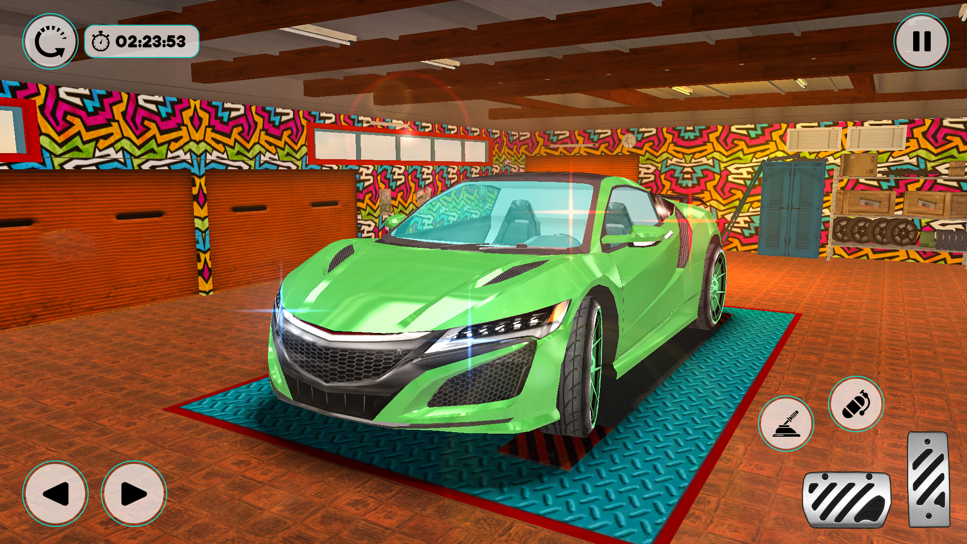 Rally Car Drift Fury Racing Game Screenshot