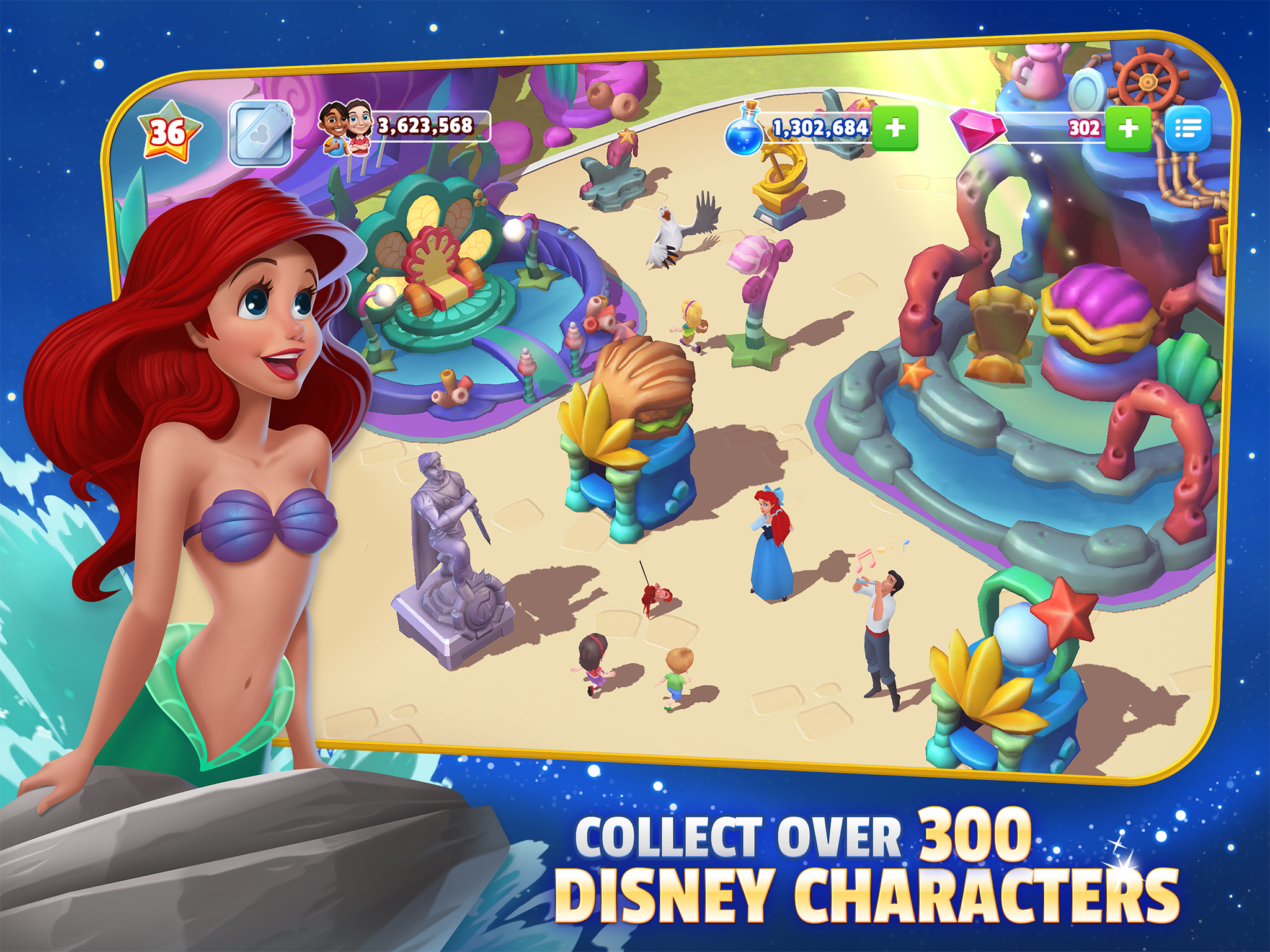 Cuplikan Layar Game Disney Magic Kingdoms