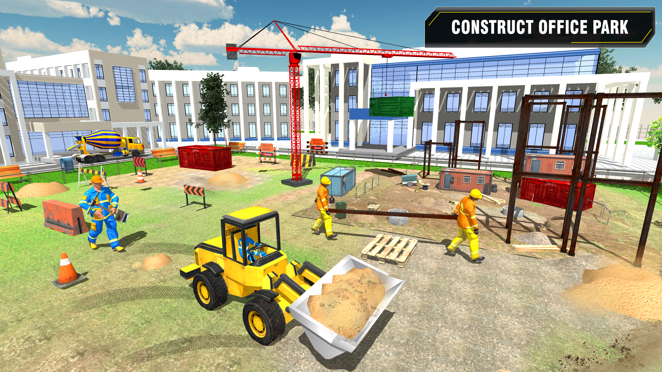City Construction: Design & Build Town 게임 스크린샷