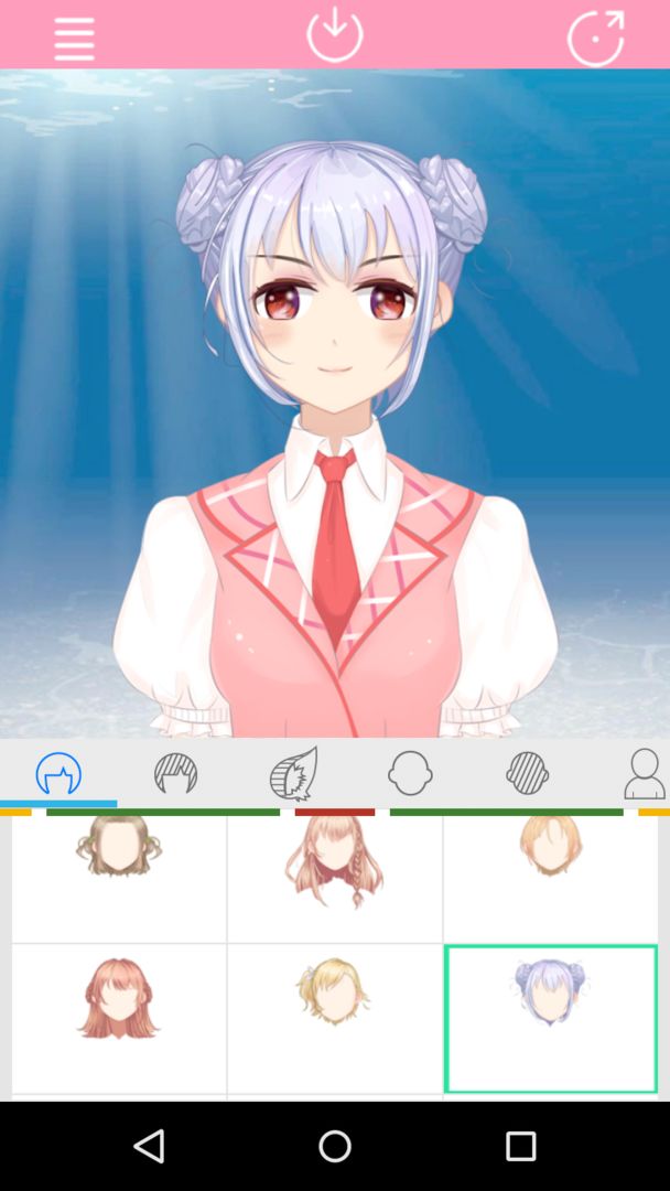 Anime Avatar Maker 2 screenshot game