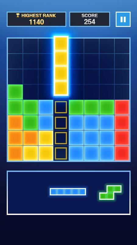 Block Puzzle 게임 스크린 샷