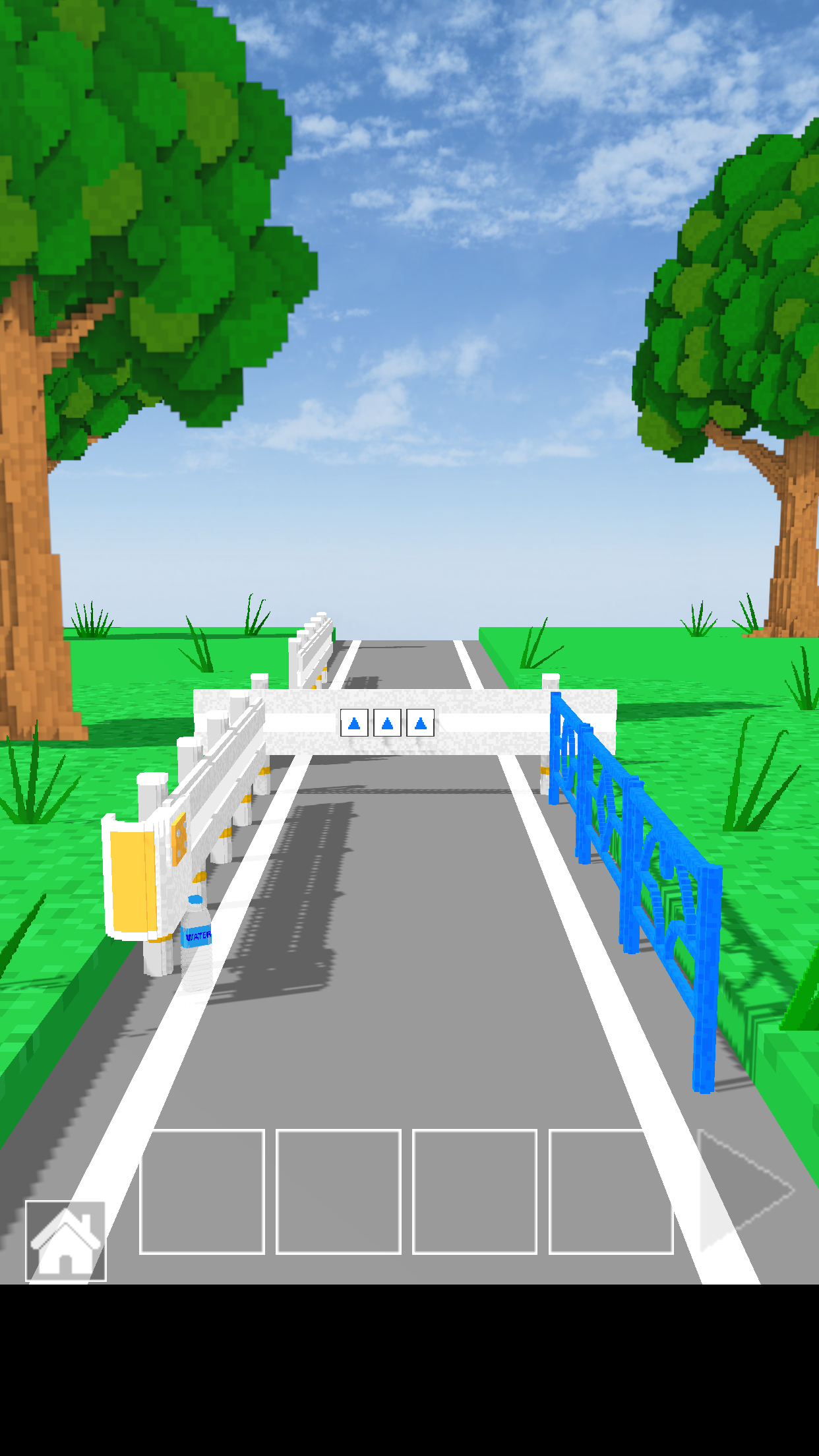 脱出ゲーム　道とガードレール 게임 스크린샷