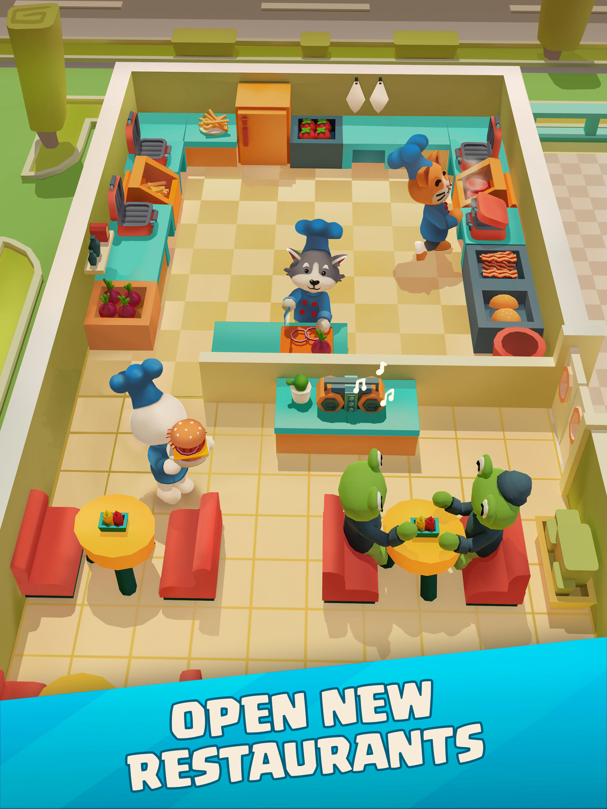 Screenshot of Crazy Kitchen: Food Cooking