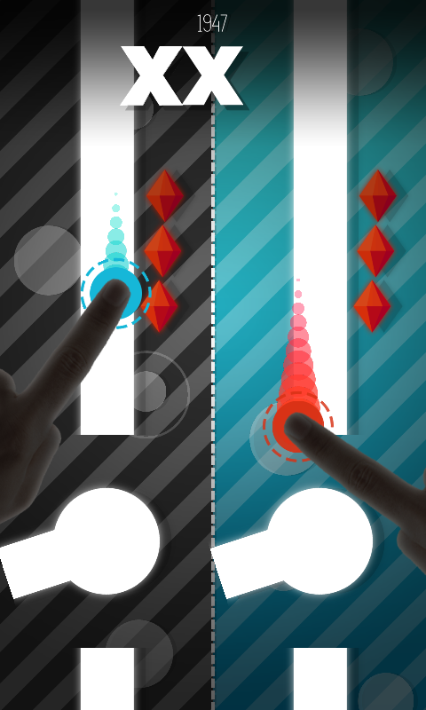 Captura de Tela do Jogo Follow the Lines: Asynchronous