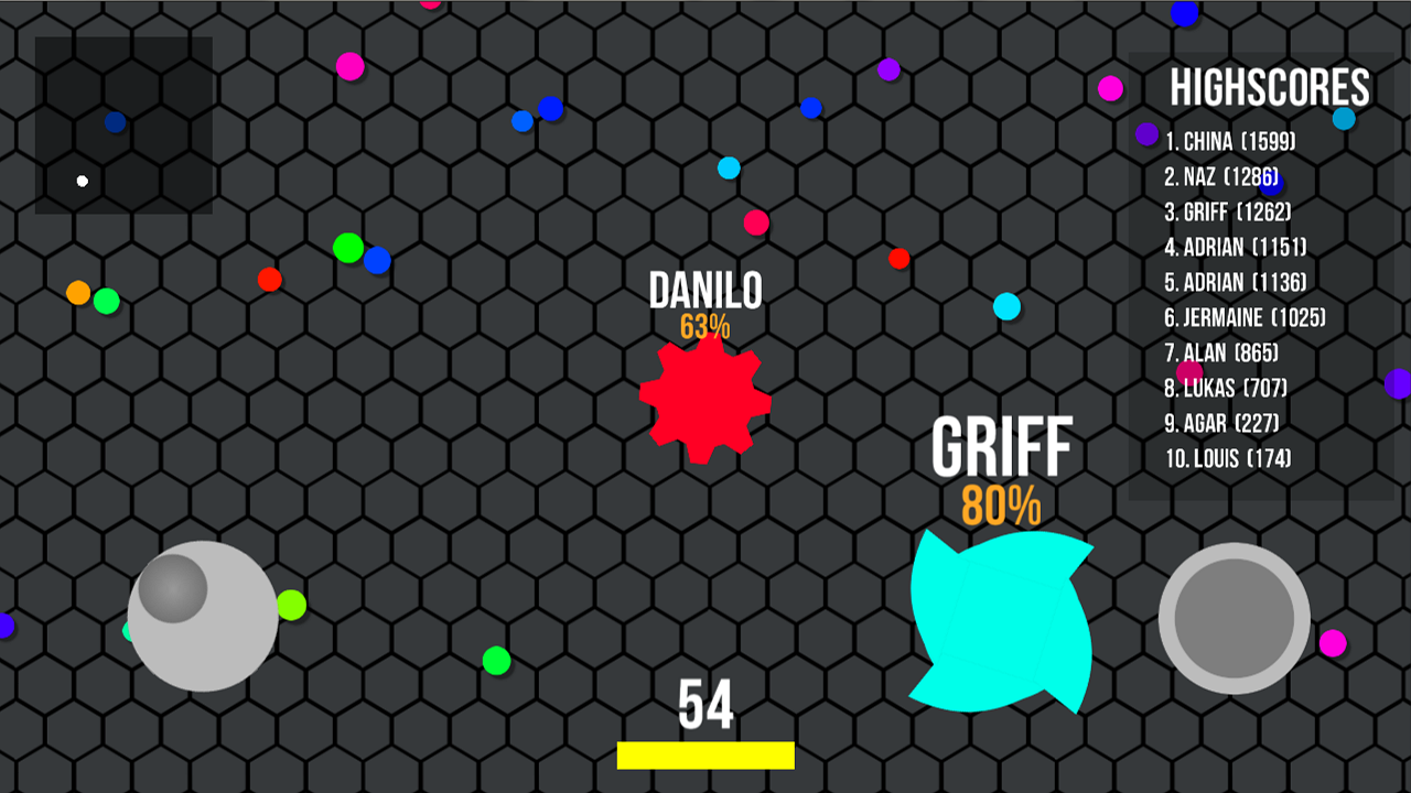 Slap.io Split Online Game Screenshot