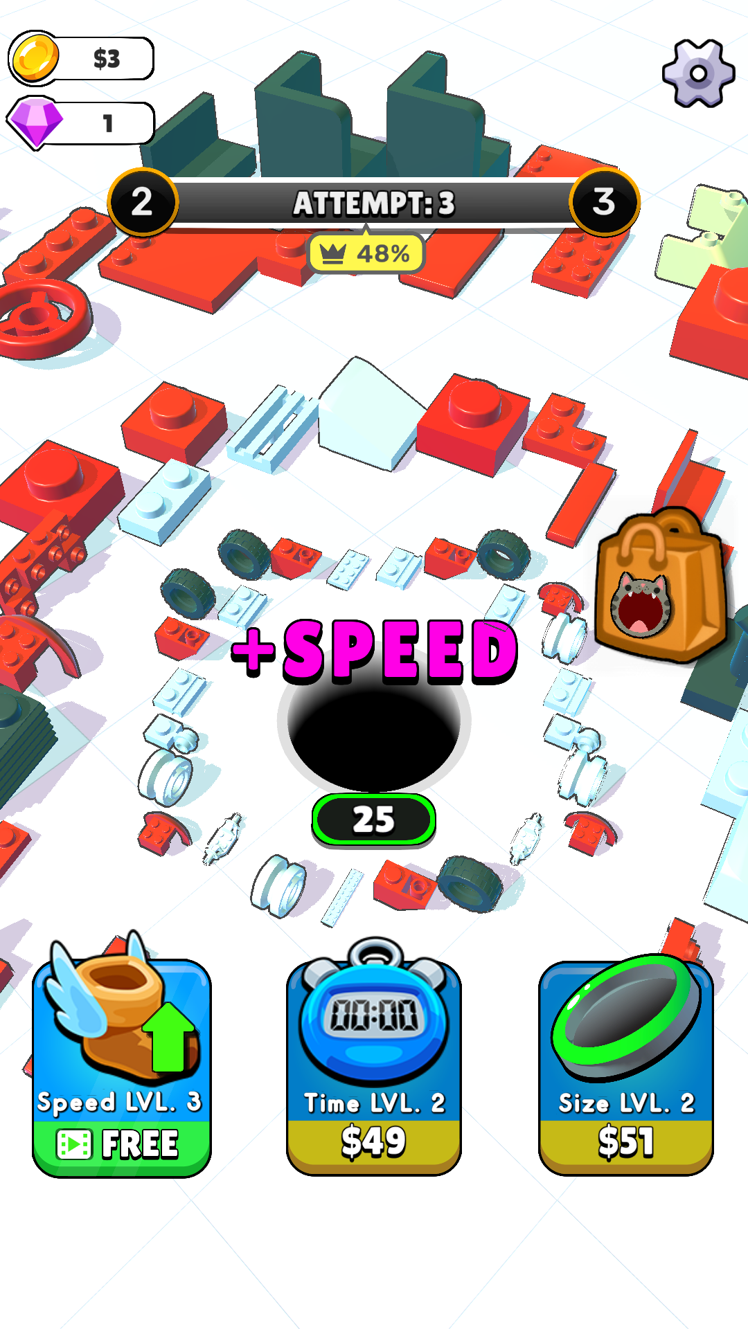 Block Hole Game Screenshot
